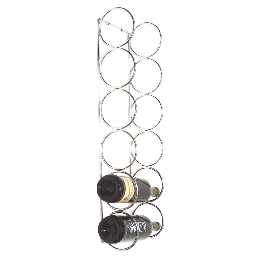 ROCO Wine Bottle Holder 6 Ring Chrome - Premium Hardware from ROCO - Just R 209! Shop now at Securadeal