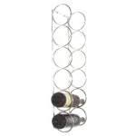 RWBH6_6addcd9e-29e9-4ee4-9c8b-b93466c11a7a | Securadeal Roco Wine Bottle Holder 6 Ring Chrome Premium Cupboard Handles from Roco