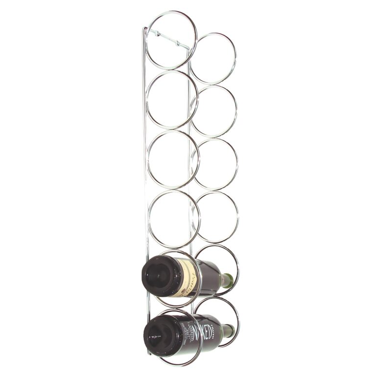 ROCO Wine Bottle Holder 6 Ring Chrome - Premium Hardware from ROCO - Just R 209! Shop now at Securadeal