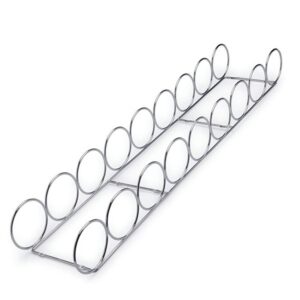 ROCO Wine Bottle Holder 9 Ring Chrome - Premium Hardware from ROCO - Just R 269! Shop now at Securadeal
