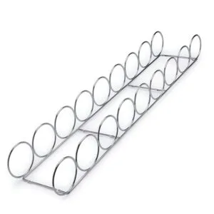 ROCO Wine Bottle Holder 9 Ring Chrome - Premium Hardware from ROCO - Just R 269! Shop now at Securadeal