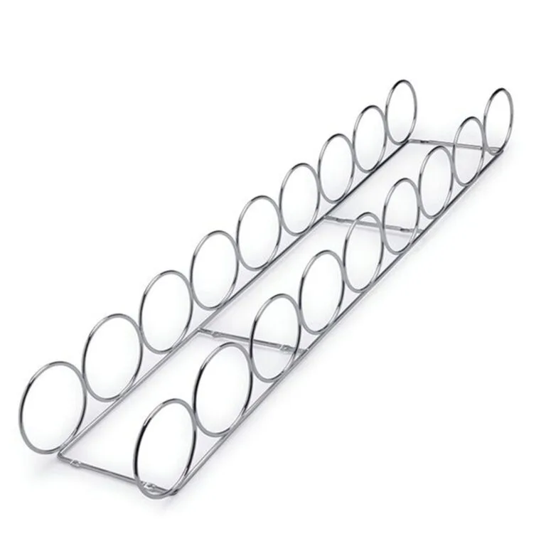 ROCO Wine Bottle Holder 9 Ring Chrome - Premium Hardware from ROCO - Just R 269! Shop now at Securadeal