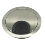 RWMX60BSN | Securadeal Roco Wire Management Steel Round Brushed Satin Nickel 60mm Premium Home Accessories from Roco