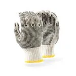 Pioneer Safety Cotton Pvc Polka Double Sided Gloves Enhanced Grip G034   Premium Safety Ppe from Pioneer Safety