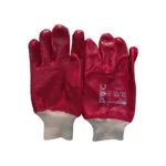 S10049 | Securadeal Pioneer Safety Gloves Pvc Coat Red Extra Heavy Duty Terry Palm Rough Knit Wrist Large Premium Gloves from Pioneer Just R 39 Shop Now at Securadeal