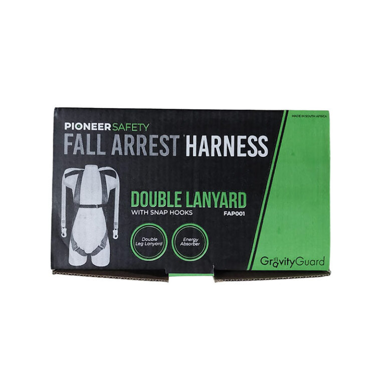 PIONEER SAFETY Harness Double Lanyard & Snap Hooks Comfort Padding - Premium Hardware from Pioneer - Just R 560! Shop now at Securadeal