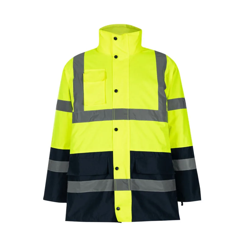 Pioneer Safety Jacket Parka 5 in 1 Limenavy   Premium Clothing from Pioneer Safety   Just R 1117 Shop Now at Securadeal