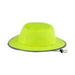 S10193 | Securadeal Pioneer Safety Bush Hat High Visibility with Silver Reflective Tape Premium Safety Ppe from Pioneer Safety
