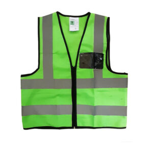 PIONEER SAFETY Vests Reflective Zip Id Pocket Green - Premium clothing from Pioneer Safety - Just R 50! Shop now at Securadeal