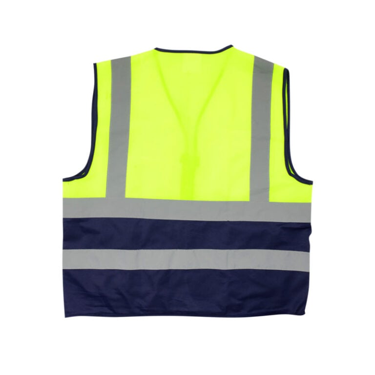 PIONEER SAFETY Vests Signaling With Zip Id Pocket Lime/Navy - Premium clothing from Pioneer Safety - Just R 176! Shop now at Securadeal