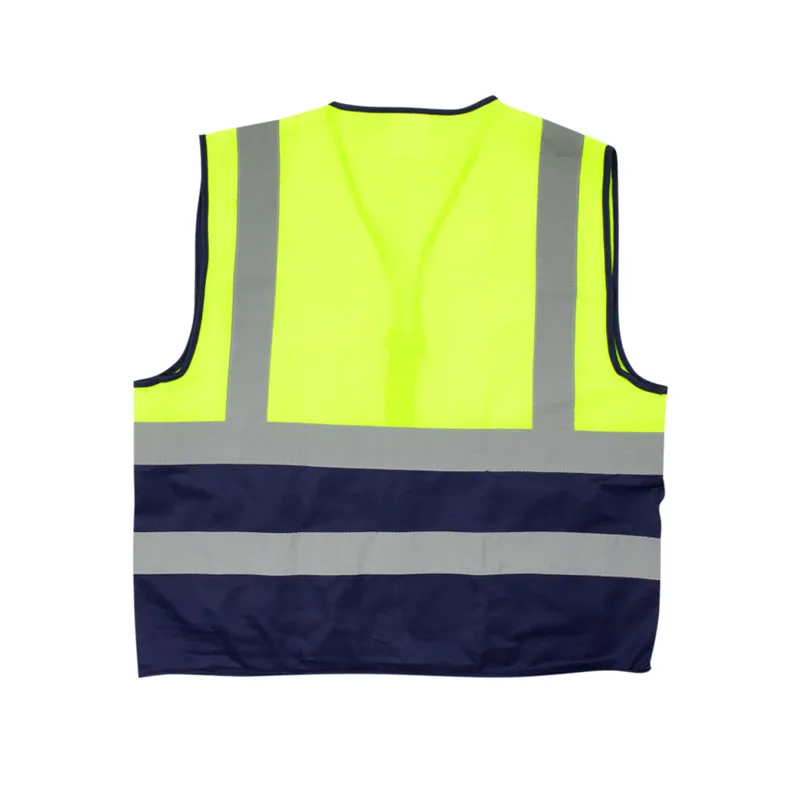 Pioneer Safety Vests Signaling with Zip Id Pocket Limenavy   Premium Safety Ppe from Pioneer Safety
