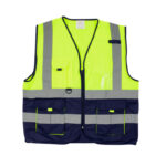 S10241 | Securadeal Pioneer Safety Vests Signaling with Zip Id Pocket Limenavy Premium Clothing from Pioneer Safety Just R 176 Shop Now at Securadeal