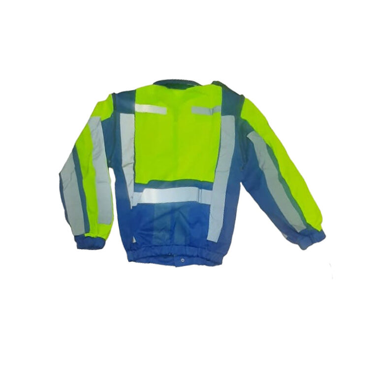 PIONEER SAFETY Jacket Metro Reflective Detachable Sleeve Navy/Lime - Premium clothing from Pioneer Safety - Just R 284! Shop now at Securadeal