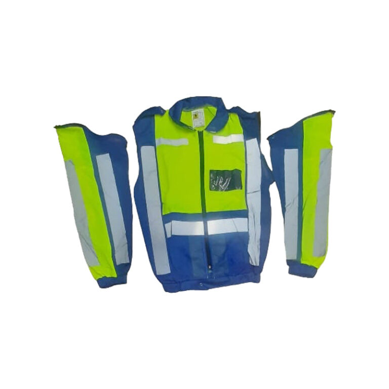PIONEER SAFETY Jacket Metro Reflective Detachable Sleeve Navy/Lime - Premium clothing from Pioneer Safety - Just R 284! Shop now at Securadeal