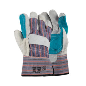 PIONEER SAFETY Candy/Green Chrome Leather Rigger Glove - Premium Gloves from Pioneer Safety - Just R 41! Shop now at Securadeal