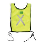 S20188 | Securadeal Pioneer Safety Bib Reflective Fluorescent Lime Premium Safety Ppe from Pioneer Safety