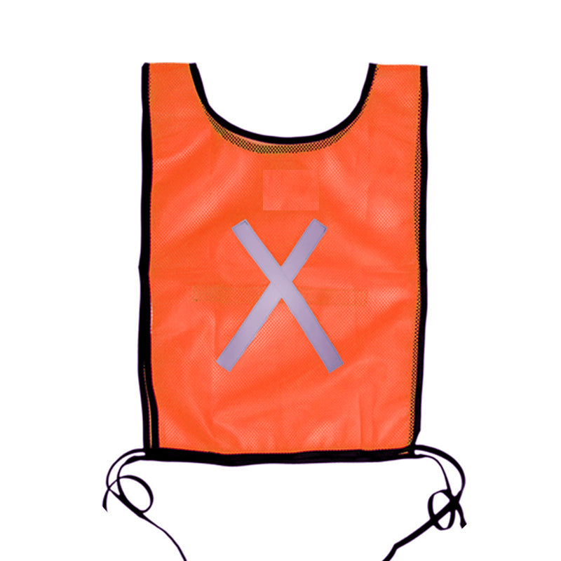 PIONEER SAFETY Bib Reflective Fluorescent Orange - Premium clothing from Pioneer Safety - Just R 24! Shop now at Securadeal
