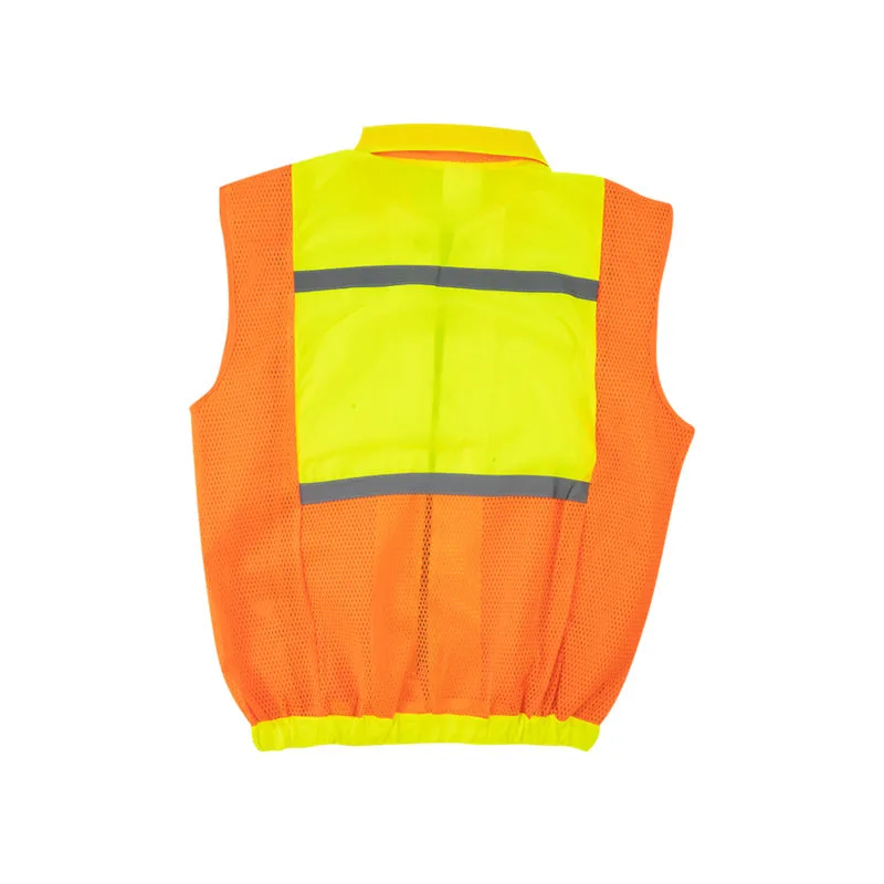 Pioneer Safety Jacket Reflective Sleeveless 2 Tone   Premium Safety Ppe from Pioneer Safety
