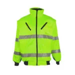 S20731-A | Securadeal Pioneer Safety Bunny Jacket Detachable Sleeves Lime Premium Safety Ppe from Pioneer Safety