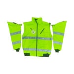 S20734 | Securadeal Pioneer Safety Bunny Jacket Detachable Sleeves Lime Premium Clothing from Pioneer Safety Just R 781 Shop Now at Securadeal