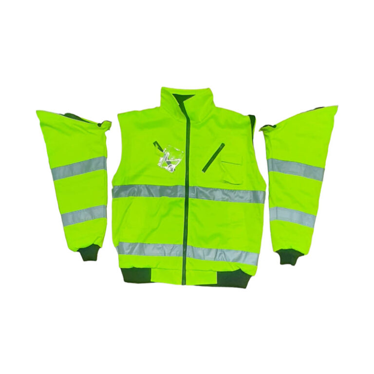 PIONEER SAFETY Bunny Jacket Detachable Sleeves Lime - Premium Clothing from Pioneer Safety - Just R 781! Shop now at Securadeal