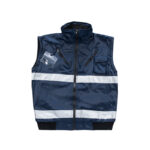 Pioneer Safety Bunny Jacket Detachable Sleeves Navy   Premium Safety Ppe from Pioneer Safety