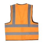 S20808-1 | Securadeal Pioneer Safety Vests Reflective Fluorescent Orange Zip Pocket Large Premium Safety Ppe from Pioneer Safety