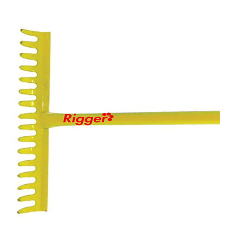 RIGGER Garden Rake All Steel 16 Teeth - Premium gardening from Rigger - Just R 127.40! Shop now at Securadeal