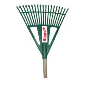 RIGGER Rake Leaf Plastic Delux (Green) - Premium Gardening from Rigger - Just R 38! Shop now at Securadeal