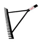 S30097 | Securadeal Rigger Steel Road Rake 24 Tooth Premium Garden Outdoor from Rigger