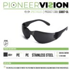 SG007GLClearSpecSheet_page-0001 | Securadeal Pioneer Safety Glasses Sport Anti Scratch Grey Premium Clothing from Pioneer Safety Just R 17 Shop Now at Securadeal