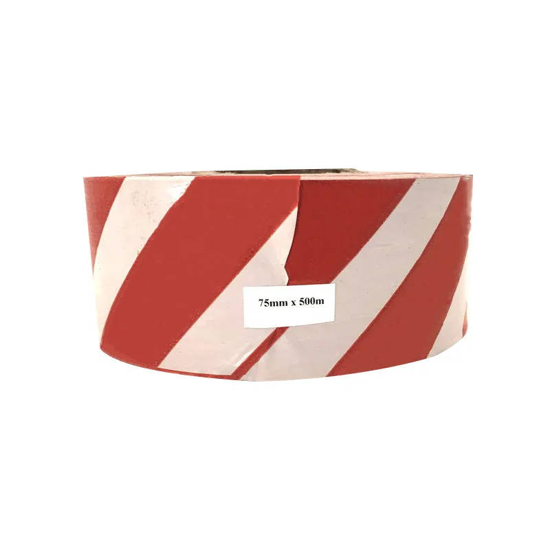 T10016 | Securadeal Barrier Tape Pvc Redwhite 75mm X 500m Premium Tape from Securadeal Just R 102 Shop Now at Securadeal