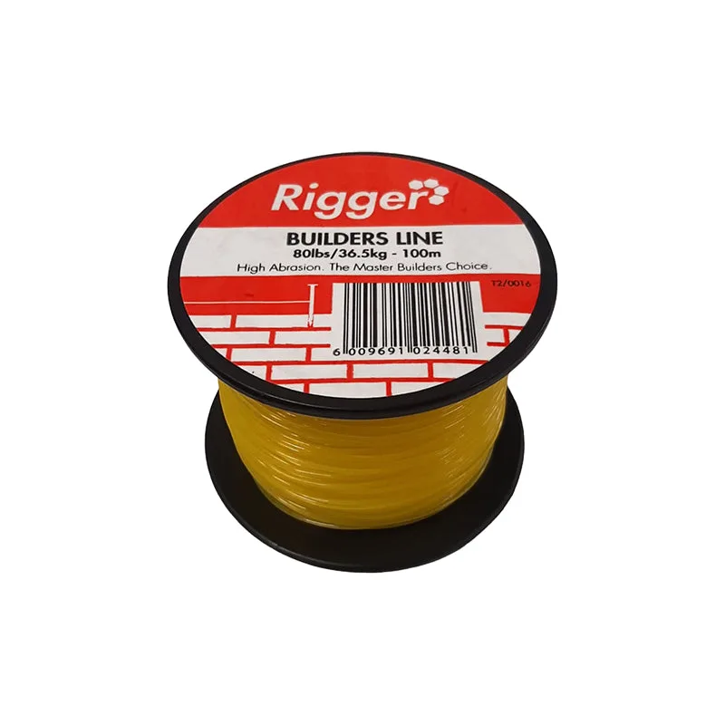 Rigger Nylon Line Builders Reel 80lbs09mm X 100m   Premium Hardware from Rigger   Just R 2568 Shop Now at Securadeal