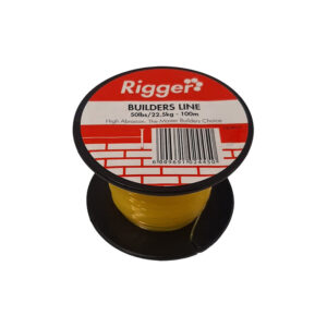 RIGGER Nylon Line Builders Reel 50lbs/22.5kg x 100m - Premium Hardware from Rigger - Just R 17.84! Shop now at Securadeal