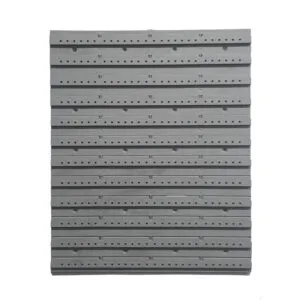 BIG JIM Wall Mounted Component Box Louvre Hanger Board (Grey) - Premium Hardware from Big Jim - Just R 111! Shop now at Securadeal