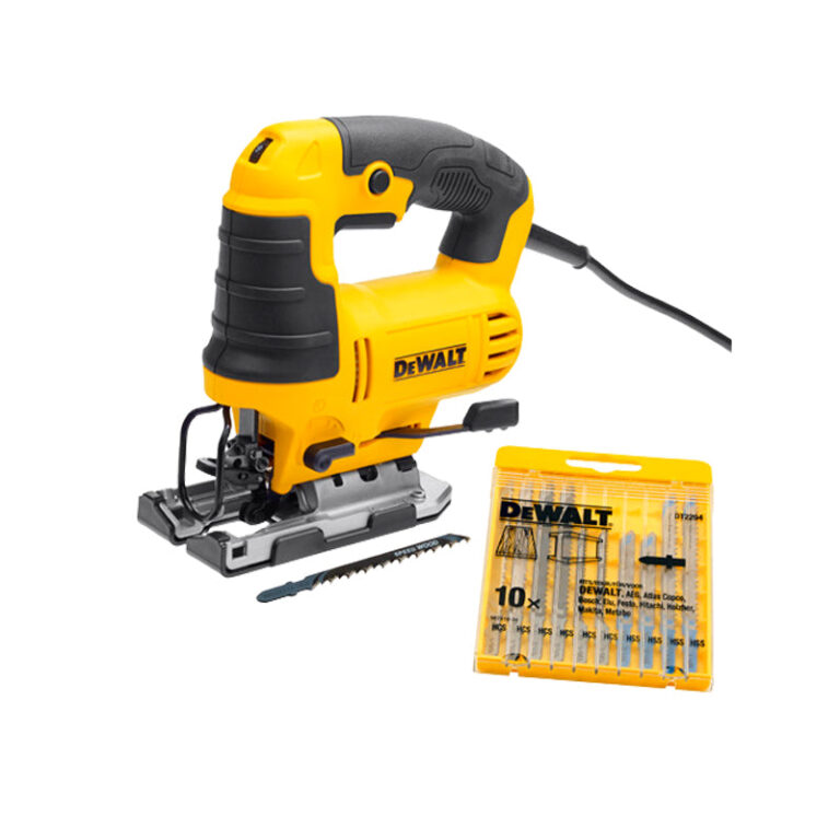 DEWALT Jigsaw with Blades 650W - Premium Hardware from DEWALT - Just R 1837! Shop now at Securadeal
