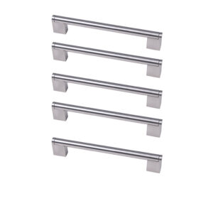 ROCO Cupboard Handle Aries Satin Chrome 352mm ( 5 Pack ) - Premium Hardware from ROCO - Just R 300! Shop now at Securadeal