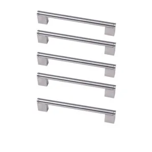 ROCO Cupboard Handle Aries Satin Chrome 352mm ( 5 Pack ) - Premium Hardware from ROCO - Just R 300! Shop now at Securadeal