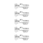 Roco 110 Degree 4 Hole Base Plate Cupboard Hinge 9mm  5 Pack    Premium Hardware from Roco   Just R 28 Shop Now at Securadeal