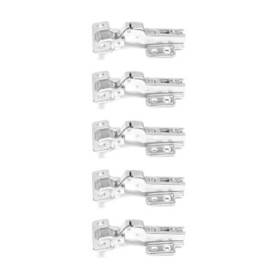 ROCO 110 Degree 4 Hole Base Plate Cupboard Hinge 9mm ( 5 Pack ) - Premium Hardware from ROCO - Just R 28! Shop now at Securadeal