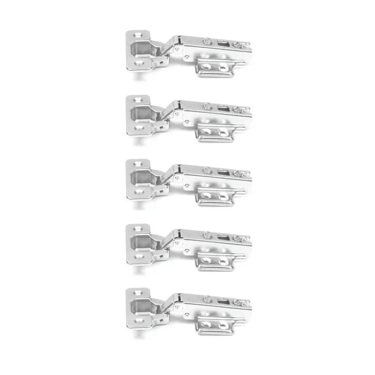 ROCO 110 Degree 4 Hole Base Plated Cupboard Hinge 0mm ( 5 Pack ) - Premium Hardware from ROCO - Just R 28! Shop now at Securadeal