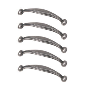 ROCO Victoria Antique Cupboard Handle Oxidised Tin 96mm ( 5 Pack ) - Premium Hardware from ROCO - Just R 117! Shop now at Securadeal