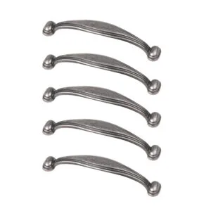 ROCO Victoria Antique Cupboard Handle Oxidised Tin 96mm ( 5 Pack ) - Premium Hardware from ROCO - Just R 117! Shop now at Securadeal