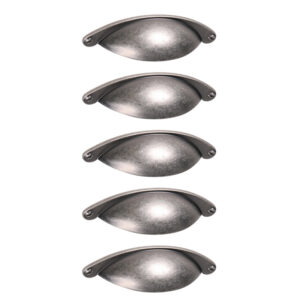 ROCO Cupboard Buttercup Handle Oxidised Tin 64mm ( 5 Pack ) - Premium Hardware from ROCO - Just R 190! Shop now at Securadeal