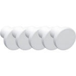 Untitled-1_21953b1f-a0e4-4f17-bfa6-0874a99d971d | Securadeal Roco Flat Button Drawer Knob White 30mm 5 Pack Premium Hardware from Roco Just R 185 Shop Now at Securadeal