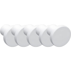 Untitled-1_21953b1f-a0e4-4f17-bfa6-0874a99d971d | Securadeal Roco Flat Button Drawer Knob White 30mm 5 Pack Premium Hardware from Roco Just R 185 Shop Now at Securadeal
