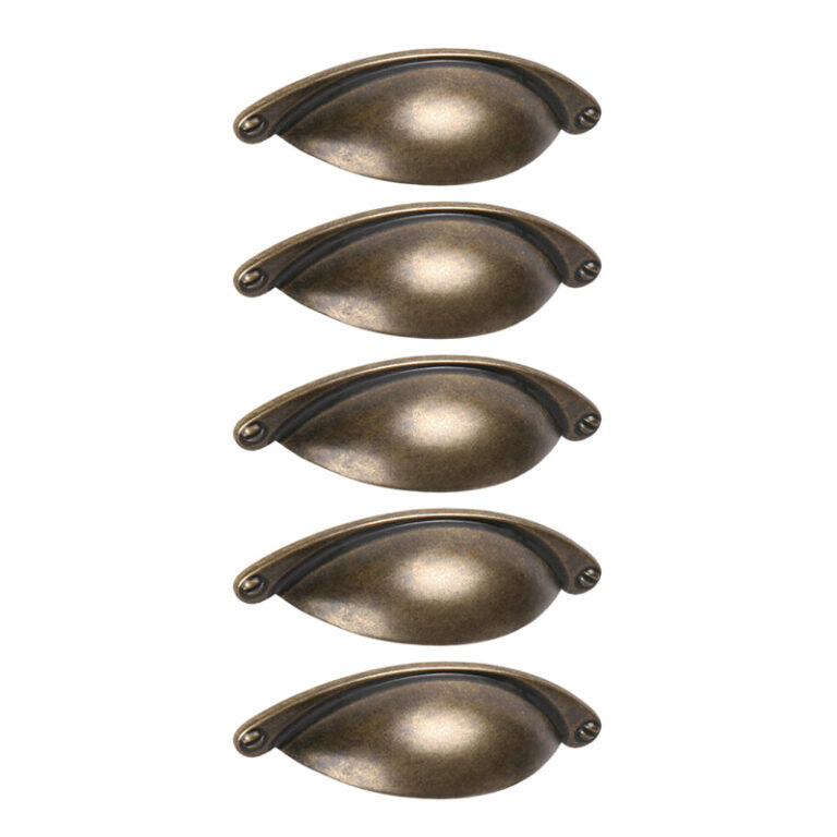 ROCO Cupboard Buttercup Handle Antique Brass 64mm ( 5 Pack ) - Premium Hardware from ROCO - Just R 190! Shop now at Securadeal