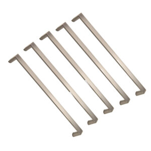 ROCO Flat Square Cupboard Handle Satin Chrome 160mm ( 5 Pack ) - Premium Hardware from ROCO - Just R 250! Shop now at Securadeal