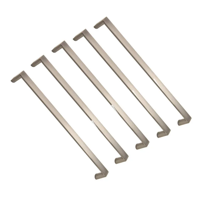 ROCO Flat Square Cupboard Handle Satin Chrome 160mm ( 5 Pack ) - Premium Hardware from ROCO - Just R 250! Shop now at Securadeal