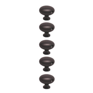ROCO Small Base Drawer Knob Matt Black 32mm ( 5 Pack ) - Premium Hardware from ROCO - Just R 123! Shop now at Securadeal